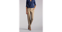 Picture of 4631278 LADIES LEE RELAXED FIT STRAIGHT LEG PANT  (ALL DAY PANTS) - FLAX