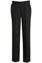 Picture of 8537BK LADIES UTILITY CHINO FLAT FRONT PANT - BLACK