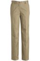 Picture of 8537TN LADIES UTILITY CHINO FLAT FRONT PANT - TAN